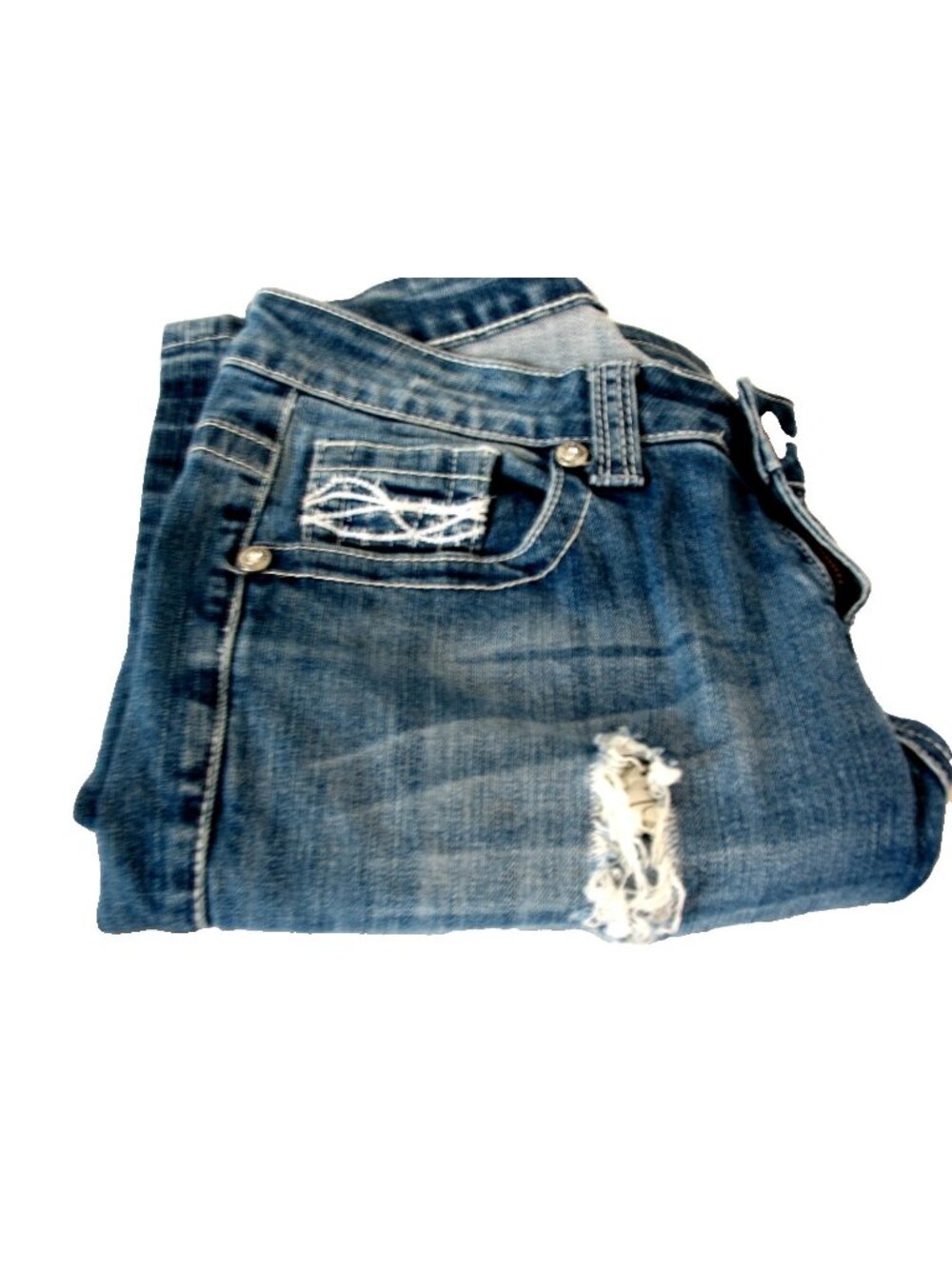 Cowgirl Tuff Jeans Women's "Ain't my Day To Care"  30x33  Country Western